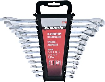 Набор ключей Matrix 15426 (12 предметов) - 1/1