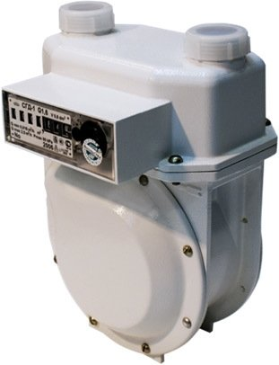 Счетчик газа БелОМО СГД-1 G-1.6 (левый) - 1/1