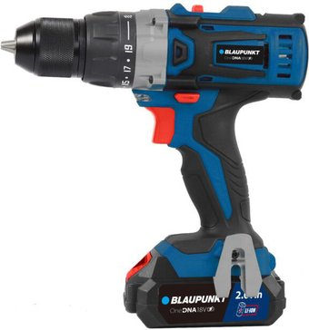 Дрель-шуруповерт Blaupunkt CD7010 (с 2-мя АКБ, кейс) - 1/1