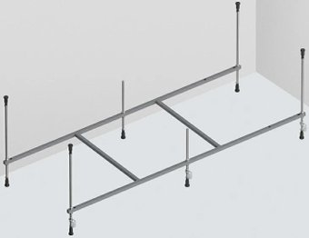 Каркас AM.PM X-Joy W88A-170-070W-R - 1/1