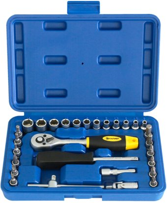 Набор отвертка с битами и головками Калибр НСМ-29 (29 предметов) - 1/1