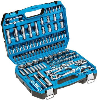 Универсальный набор инструментов Hoegert Technik HT1R432 (112 предметов) - 1/1