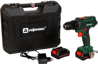 Дрель-шуруповерт Дифмаш ША-12-06 01022512 (с 2-мя АКБ, кейс) - 1/1