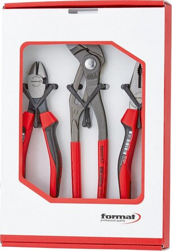 Набор пассатижей Format 53270085 (3 предмета) - 1/1