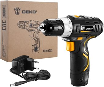 Дрель-шуруповерт Deko GCD12DU3 063-4096 (с 1-им АКБ) - 1/1