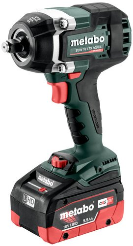 Гайковерт Metabo SSW 18 LTX 800 BL 602403660 (с 2-мя АКБ, кейс) - 1/1