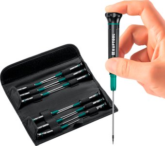 Набор отверток прецизионных KRAFTOOL 25689 (12 предметов) - 1/1