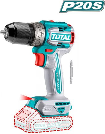 Дрель-шуруповерт Total TDLI206021 (без АКБ) - 1/1