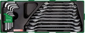 Набор ключей Toptul HGTA1804 (18 предметов) - 1/1