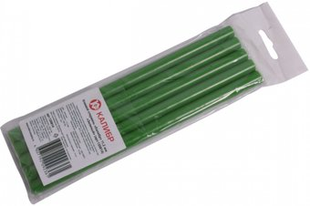 Клеевые стержни Калибр 120814 (5 шт, зеленый) - 1/1
