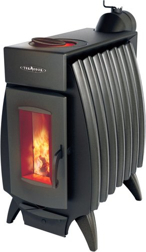 Свободностоящая печь-камин Термофор Огонь-батарея 9 (антрацит) - 1/1