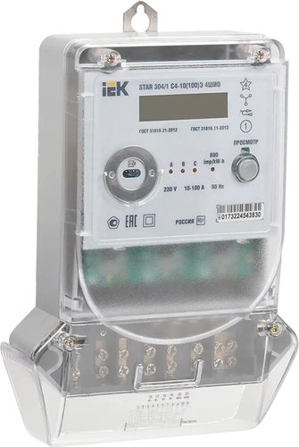 Счетчик электроэнергии IEK 304/1 С4-10(100)Э 4ШИО CCE-3C4-2-02-1 - 1/1