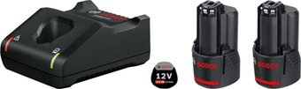 Аккумулятор с зарядным устройством Bosch GBA 12V + GAL 12V-40 Professional 1600A019R8 (12В/2 Ah + 12В) - 1/1