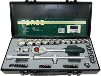 Набор трещотка с головками и битами Force 4422Q (42 предмета) - 1/1