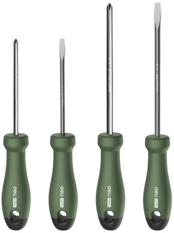 Набор отверток Deli HT1004L (4 предмета) - 1/1