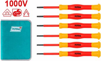 Набор отверток прецизионных Total THKIPSD0601 (6 предметов) - 1/1