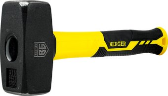 Кувалда Berger Кованая 1кг BG1516 (фиберглассовая рукоятка) - 1/1