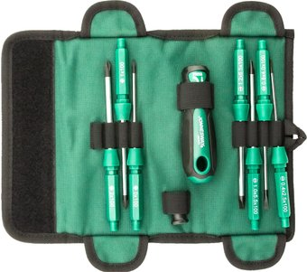 Набор отверток Jonnesway DB0309S (9 предметов) - 1/1