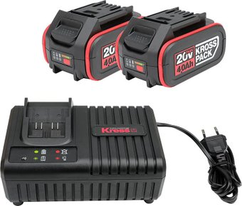 Аккумулятор с зарядным устройством Kress KAD21 (20В/4 Ач + 20В) - 1/1
