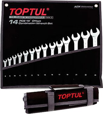 Набор ключей Toptul GPAB1602 16 предметов - 1/1