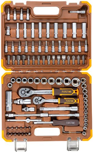 Универсальный набор инструментов Forstime FT-4941-5DS-м (94 предмета) - 1/1