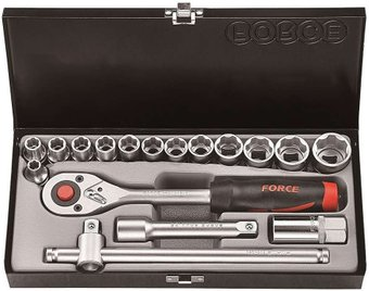 Набор трещотка с головками Force 4173 (17 предметов) - 1/1