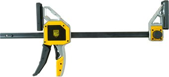 Струбцина Berger Быстрозажимная 95x600мм, зажим до 350кг BG1926 - 1/1