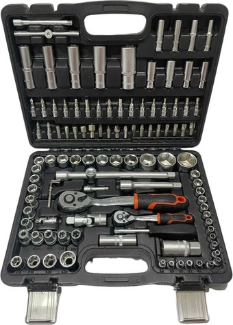 Набор трещотка с головками и битами Gigant GAS 108 (108 предметов) - 1/1