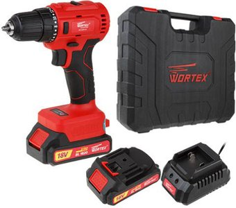 Дрель-шуруповерт Wortex BD 2025 DLi BD2025DLi1029 (с 2-мя АКБ, кейс) - 1/1