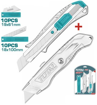 Нож строительный Total THT515226 (2 шт) - 1/1