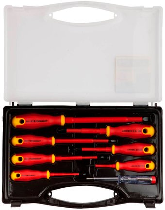 Набор отверток Stayer Profi Electro 100-250В, Cr-V 25145-H8_z01 (8 предметов) - 1/1