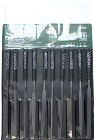 Набор напильников FORSAGE F-6164 (10 предметов) - 1/1