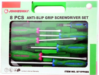 Набор отверток Jonnesway D71PP08S 8 предметов - 1/1