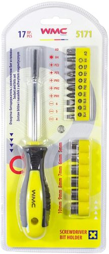 Набор отвертка с битами WMC Tools WMC 5171 - 1/1