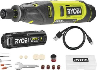 Гравер Ryobi USB Lithium RRT4-120GA15 (с АКБ) - 1/1