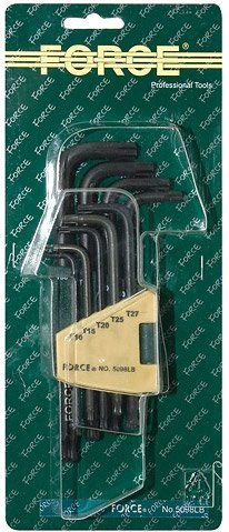 Набор ключей Force 5098LB 9 предметов - 1/1