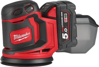 Эксцентриковая шлифмашина Milwaukee M18 BOS125-502B 4933464229 (с 2-мя АКБ, сумка) - 1/1