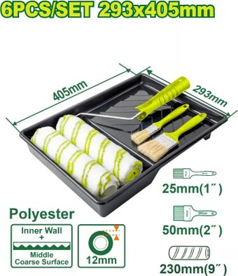 Набор малярного инструмента Dyllu DTCB3H62 - 1/1