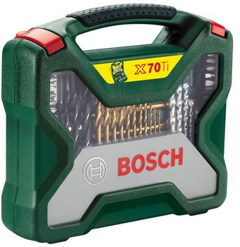 Набор оснастки для электроинструмента Bosch Titanium X-Line 2607019329 70 предметов - 1/1