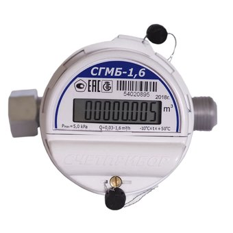 Счетчик газа Счетприбор СГМБ-1,6-0,030 Б - 1/1