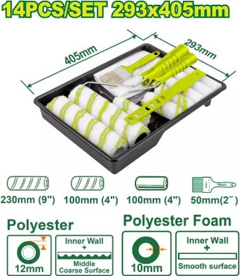 Набор малярного инструмента Dyllu DTCB3H13 - 1/1