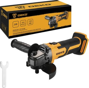 Угловая шлифмашина Deko DKAG20-125 063-2155 (без АКБ) - 1/1
