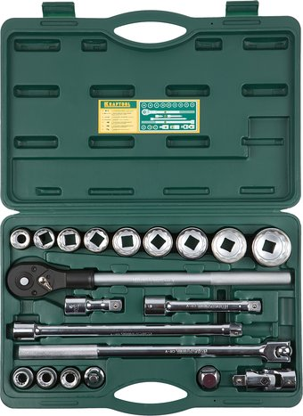 Универсальный набор инструментов KRAFTOOL 27895-H20 (20 предметов) - 1/1