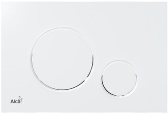 Панель смыва Alcaplast M670 (белый) - 1/1