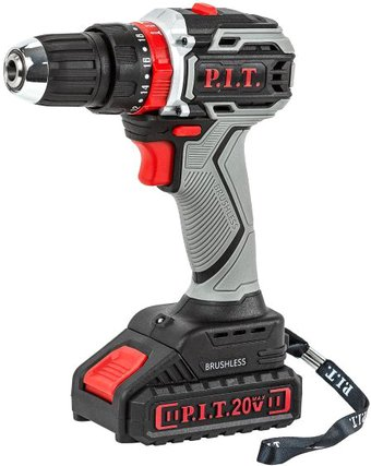 Ударная дрель-шуруповерт P.I.T. PSR18-D4 Promo (с 1-им АКБ, набор оснастки) - 1/1