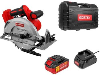 Дисковая (циркулярная) пила Wortex CCS 1819-1 1329533 (с 1-м АКБ, кейс) - 1/1