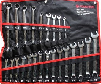 Набор ключей FORSAGE F-5148R (24 предмета) - 1/1