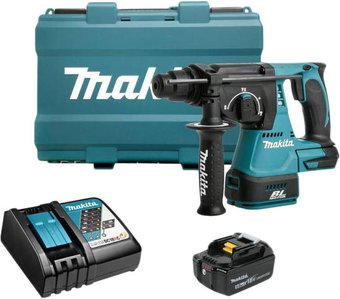 Перфоратор Makita DHR242RT (с 1-им АКБ, кейс) - 1/1