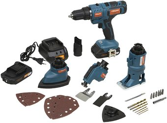 Дрель-шуруповерт Sturm CMT1801 Set (с 2-мя АКБ, кейс) - 1/1