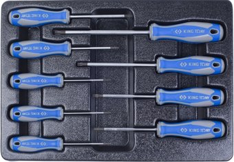 Набор отверток King Tony 9-31909PR (9 предметов) - 1/1